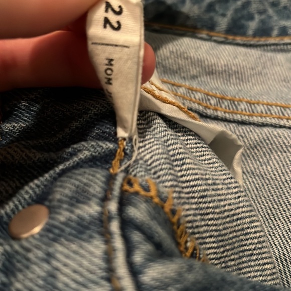 pacsun mom jean size 22 - Picture 6 of 11